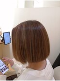 ミニボブハイライトカラー