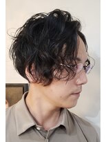 ミリ 国分寺(Mili)&nbsp;スパイラルパーマ&刈り上げマッシュ