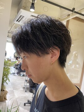 クーナバイトマト 横浜(Cuna by TOMTO) 【RYOSUKE】ナチュラル_マッシュ_メンズカット