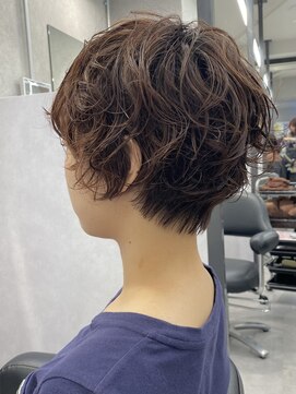 ヘアサロン ドットプラス 町田店(dot. plus) 【市井友佳子】ショート×パーマ