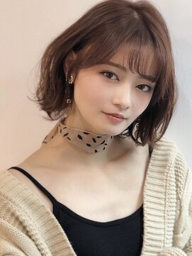 アグ ヘアー アローズ 高田馬場店(Agu hair arrows) 《Agu hair》エレガントな艶ショートボブ