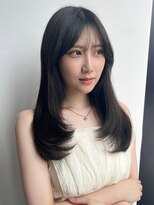 ユーフォリア 新宿店(Euphoria) 韓国ヘア似合わせレイヤーカット前髪顔周りカット大人美人