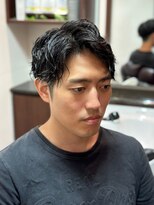 ケースタイル ヘアスタジオ 神保町店(K STYLE HAIR STUDIO)&nbsp;スパイラル/メンズパーマ/束感/ツーブロック/理容室