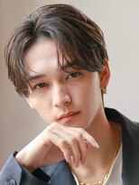 オーシャントーキョー サニー 原宿(OCEAN TOKYO Sunny)&nbsp;ショートセンターパートニュアンスパーマ韓国マッシュウルフ