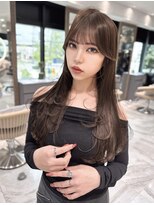 ロンド ロビン 栄(Lond robin) 【Lond robin】木屋元一 前髪/顔まわり/2way/韓国/レイヤー