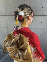 シェル(SHEL+L)&nbsp;成人式 hair set 【HARUNA】