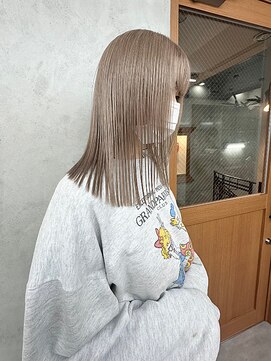 リアン(Lien) ブリーチカラーシルバーベージュ