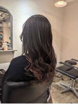 グラス(grass)&nbsp;グラデーションカラー　インナーカラー　ハイライト　ロング