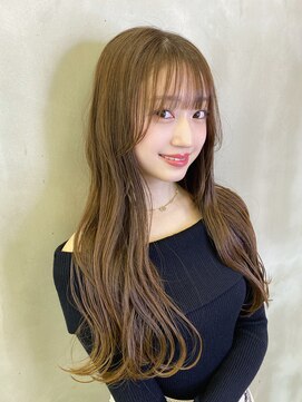 ロンドルーチェ 心斎橋(Lond luce) 大人ガーリー×ミディアムレイヤーカット【心斎橋/髪質改善】