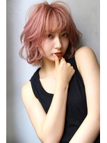 ロゼ 新大宮(ROSE)&nbsp;【ROSE】ボブ＿ミディアム＿ピンクカラー