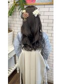 ＊THE  RIRE.  卒業式×袴ヘアアレンジ＊