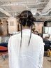 《mayu指名限定》hair arrange ￥4,400