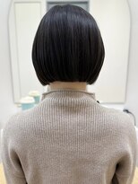 セイドット リー(Say. Ree)&nbsp;say.ホワイトグレージュミニウルフボブアッシュチェリーブラウン