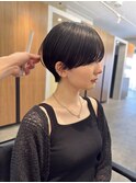 ショートヘア/ショートカット/ハンサムショート/くびれショート