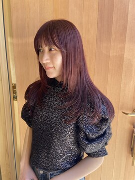 コルバス ブラウンバニーオーケストラ(Corvus Brown Bunny Orchestra) レイヤーカット/ピンクカラー