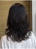 20代30代◎ニュアンスパーマメモード