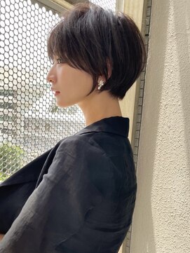 ロンドウル 熊本(Lond ulu) 大人可愛いショート/ベージュカラー/2way [熊本/上通/下通〕