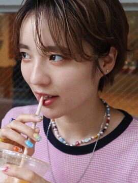 アレンヘアー 阪神尼崎店(ALLEN hair) ショートレイヤーボブ_大人ショートボブ_ウルフレイヤー