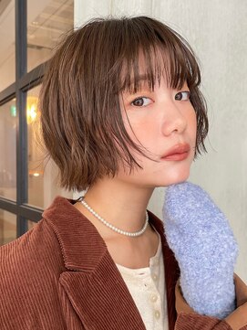 スレイ(SLAY) ミニボブ×ベージュ