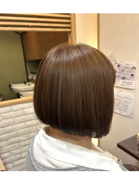 ヘアー グリーン(hair green) ニュアンスボブ／ツヤボブ【新百合ヶ丘　髪質改善】