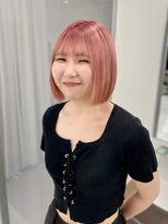 スリット(slit)&nbsp;ペールピンク×ボブ