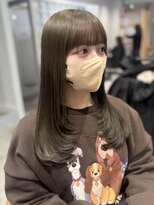 リーシュ ガーデン(Re:sh garden)&nbsp;結べるレイヤーカット/オリーブベージュ