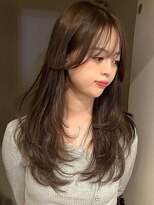 シュガー(Sugar) 透明感カラー/ワンホンヘア/韓国ヘア/顔まわり/大阪/梅田