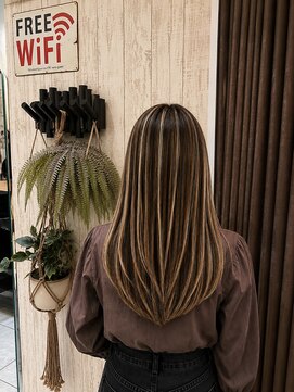アース 鹿児島天文館店(HAIR&MAKE EARTH) 白髪ぼかし ハイライト