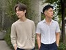 【平日限定・メンズのリピーター続出】 メンズデザインパーマ ¥12870~