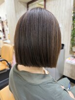 ブレイブシザー(BRAVE SCISSOR)&nbsp;髪質改善でストンと落ちる切りっぱなしボブ