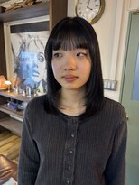 コレット ヘアー 大通(Colette hair)&nbsp;【minami】レイヤー×ブルーブラック