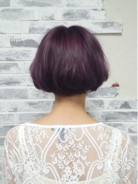 ポッシュ 原宿店(HAIR＆MAKE POSH) 紫カラー