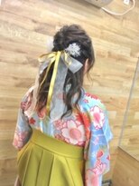 ヘアスタジオモモ(HAIR STUDIO Momo) ハーフアップ