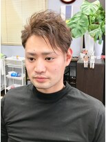 ゲート バーバー スタイル(GATE BAR BER STYLE)&nbsp;アシメアップバンク