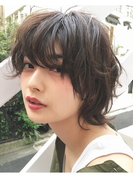 ワク(WAKU) 【WAKU】マッシュウルフ☆ボブウルフ　ハッシュカット