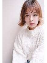 シー 柏(sii.)&nbsp;【sii.柏】切りっぱなし風の人気ボブスタイル★【菊地 健太】