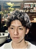 メンズスパイラルパーマ