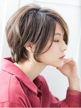 ハヤスズ美容室 30代 40代 50代に大人気☆大人ショートボブ