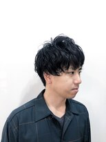 アルブル ヘアデザイン(arbre hair design) スパイラルパーマ×2ブロック