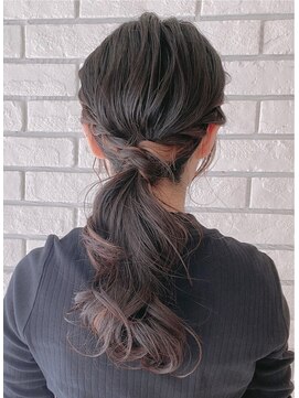 フルミー(fulme.) 1日結んでも痛くならない楽ちんポニーテール♪♪