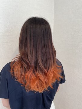リアン 熊谷本店(Rien) グラデーション×オレンジ