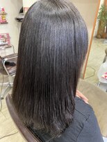 ヘア ソムリエ ゼアラ(hair sommelier Zara)&nbsp;【髪質改善】縮毛矯正/40代/ビビり毛が悩み