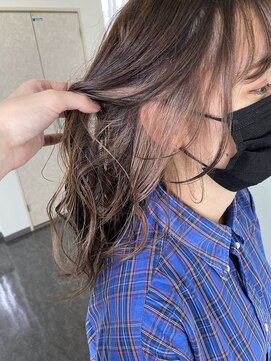 ユッカ 高槻茨木店(YUCCA) 【 YUCCA 】大人可愛い20代30代40代インナーカラー/ベージュ