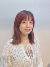 【山本　銘子】ショートカット、メンズカット、赤みのないカラーが得意です！