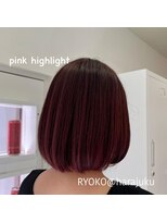 ワット 原宿店(W)&nbsp;【Ryoko】pink highlight #w134