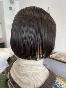 ホロホロ ヘアーデザイン(holoholo Hair Design) 20代30代40代◎乾かすだけ決まるぶつ切り可愛いコンパクトボブ