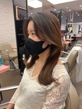 ディフィーノ 青山(DIFINO) センターパート/韓国レイヤー