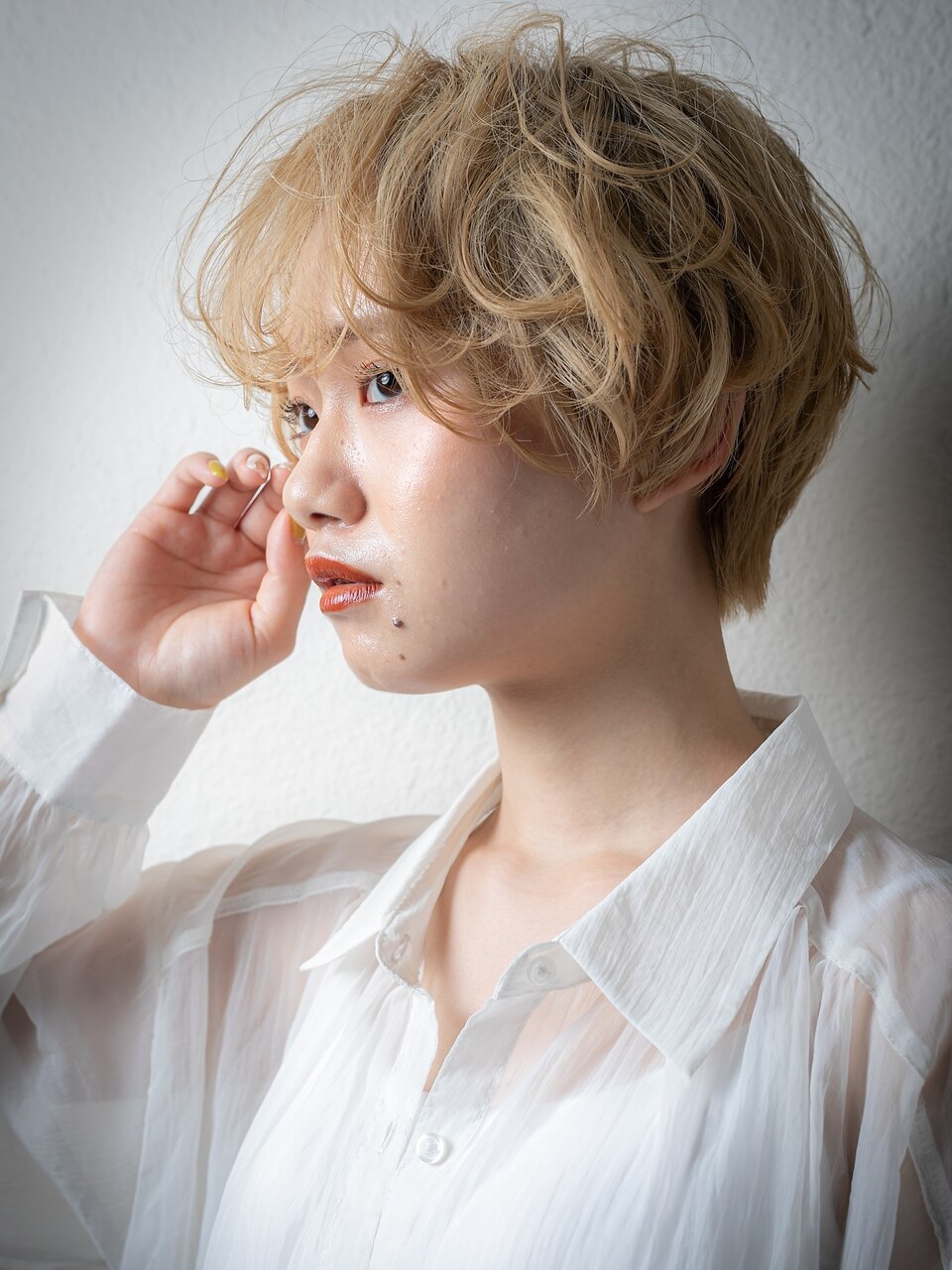 ユニセックスボーイッシュ女子マッシュヘアーx北浦和10代20代