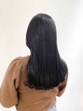 ネオリーブアオバ 高田馬場店(Neolive aoba) アディクシーカラーブルーブラックで作る透明感カラー