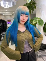 リッチ(RITZY)&nbsp;【RITZY】beige×blue ルーツカラー